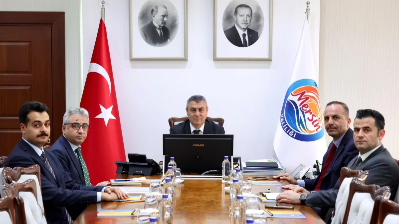 Mersin'de Kamu Hizmetleri İçin Koordinasyon Toplantısı