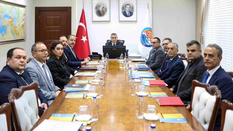 Mersin'de Organize Sanayi Bölgeleri İçin Koordinasyon Toplantısı