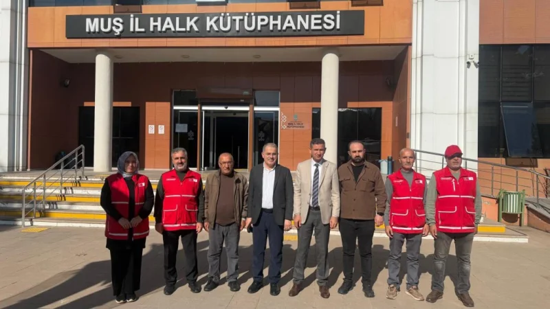 Muş'ta Sınavlara Hazırlanan Öğrencilere Moral Desteği