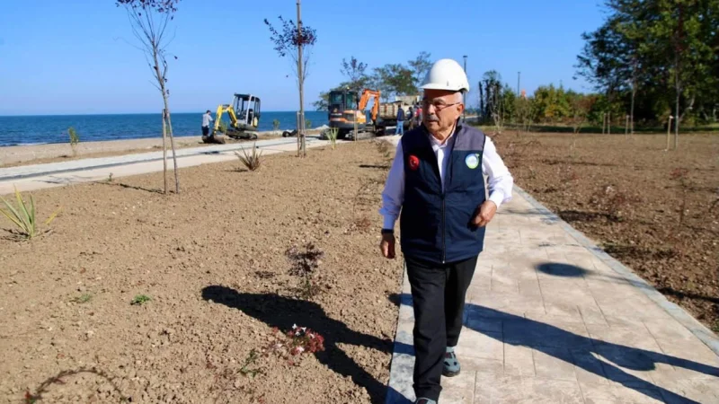 Ordu'da Kordon Park'ın İkinci Etabında Çalışmalar Sona Yaklaşıyor