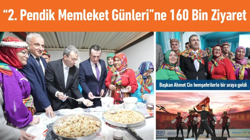 Pendik'te Memleket Günleri 160 Bin Kişinin Katılımıyla Sona Erdi