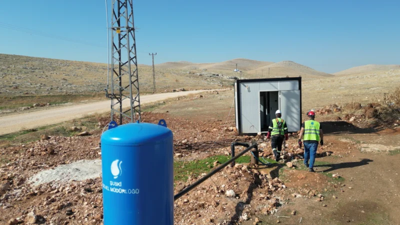 Şanlıurfa'da İçme Suyu Kuyularında Tasarruf ve Bakım Çalışmaları