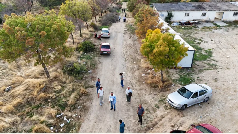 Sarıyahşi'de Millet Parkı Projesi İçin Çevre Düzenlemesi Başladı