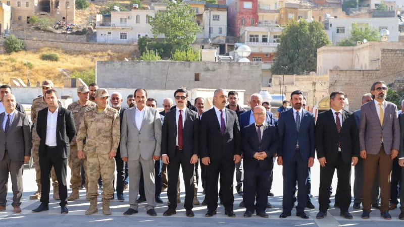 Savur'da 19 Ekim Muhtarlar Günü Törenle Kutlandı