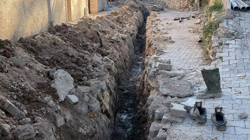 Savur'un Seydin Mahallesi'nde Altyapı Çalışmaları Tamamlandı