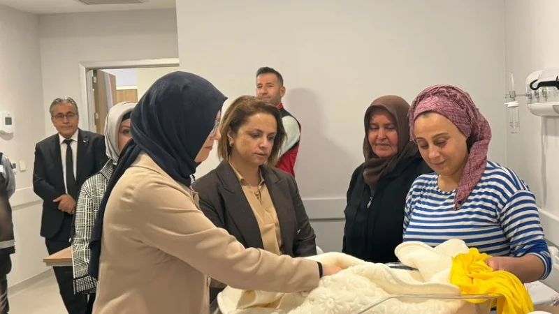 Şehit Piyade Uzman Çavuş Mustafa Aslan'ın Bebeği Dünyaya Geldi