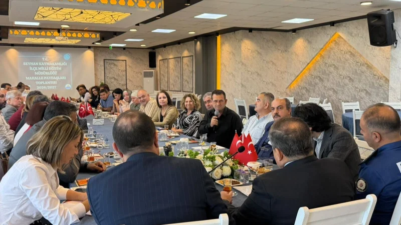Seyhan'da "Mahalle Paydaşları Toplantısı" Gerçekleştirildi