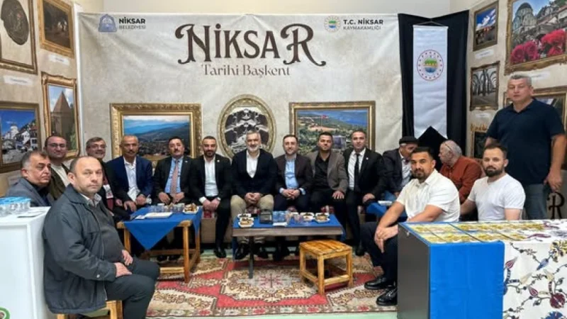 Tokat Tanıtım Günleri'nde Niksar Belediyesi Standına Yoğun İlgi