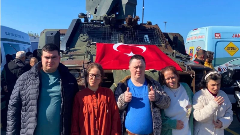 Trabzon'da Özel Bireyler Bilim ve Teknoloji Fuarı'nı Ziyaret Etti