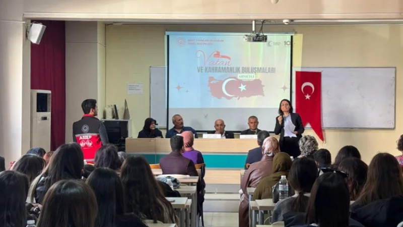 Turgutlu'da Vatan ve Kahramanlık Buluşmaları: Gençler Şehit Yakınları ve Gazilerle Bir Araya Geldi