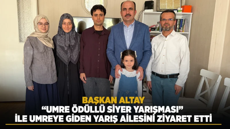 Umre Ödüllü Siyer Yarışması Şampiyonu Evinde Ziyaret Edildi