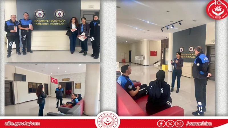 Van'da Emniyet Personeline 'Koruyucu Aile' Bilgilendirmesi
