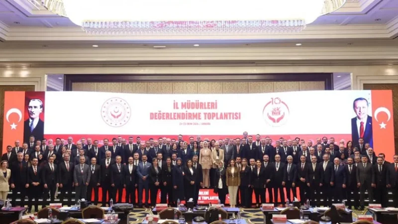 Aile ve Sosyal Hizmetler Bakanlığı'nda İl Müdürleri Değerlendirme Toplantısı Tamamlandı