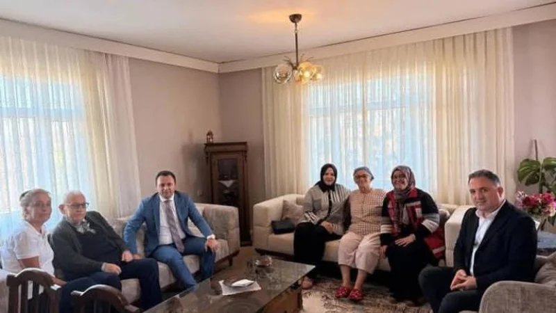 Akçakoca'da Kıbrıs Gazilerine Vefa Ziyareti