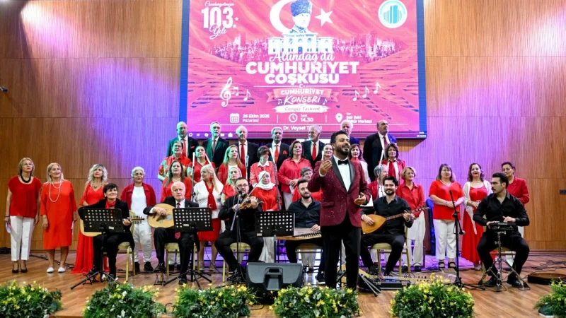 Altındağ'da Cumhuriyet Konseri Coşkusu: Notalar Cumhuriyet İçin Yükseldi