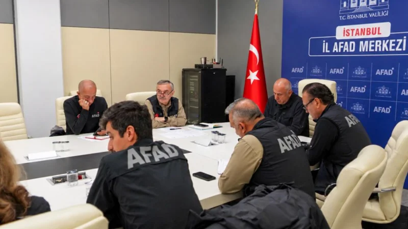 Arnavutköy Kaymakamlığı'ndan Sel ve Su Baskınları Değerlendirme Toplantısı