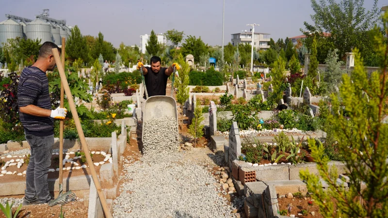 Batman Asri Mezarlık'ta Sonbahar ve Kış Öncesi Kapsamlı Düzenleme