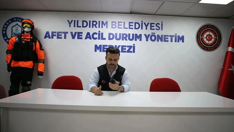Bursa Yıldırım'da Afetlerde Kesintisiz İletişim İçin Telsiz Ağı Kuruldu