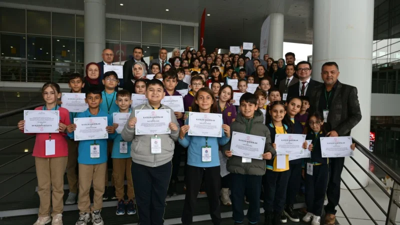 Bursa'da Çocuklar İklim Değişikliğine Karşı Çözüm Üretti
