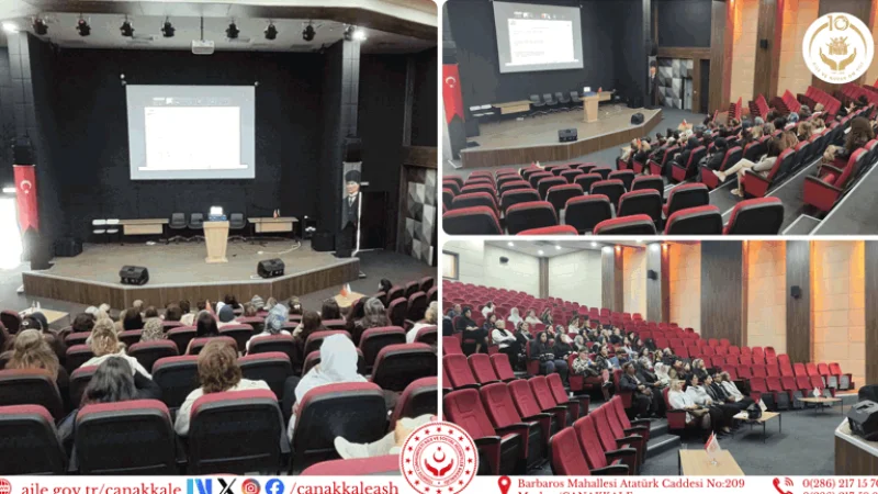 Çanakkale'de Kadın Girişimciler İçin Evde Üretim ve Vergisiz Satış Eğitimi