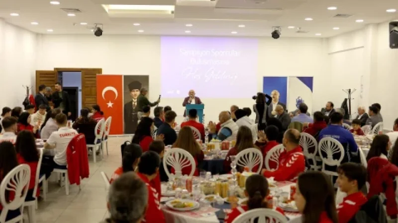 Çankırı'da Şampiyon Sporcular Ödül ve Proje Tanıtımında Buluştu