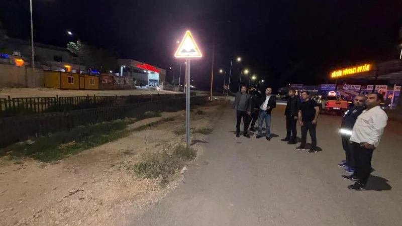 Ceylanpınar Devlet Hastanesi Ulaşım Yolunda Aydınlatma Sorunu Çözüme Kavuştu