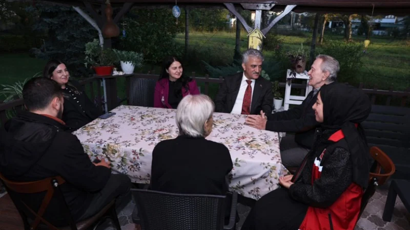 Düzce'de Şehit Ufuk Baysan'ın Ailesine Ziyaret