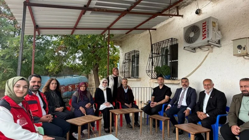 Gaziantep'te Şehit Ailelerine Vefa Ziyareti