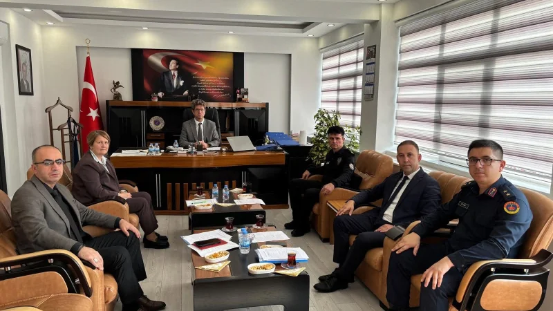 Görele'de Okul Güvenliği Değerlendirme Toplantısı Gerçekleştirildi