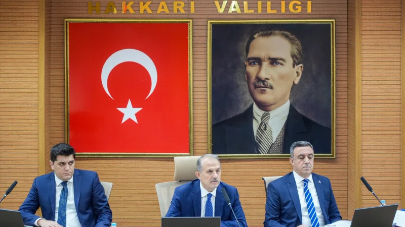 Hakkari'de 70 Milyar TL'lik Yatırım Takip Altında