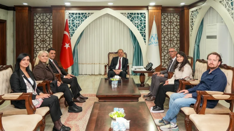 Hakkari'de Girişim Ofisi Çalışmaları Değerlendirildi