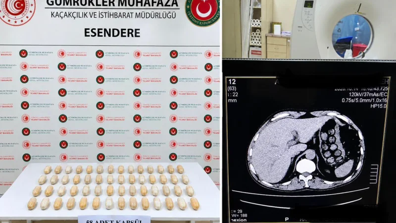 Hakkari'de Gümrük Operasyonu: Midesinde Metamfetamin Taşıyan Şüpheli Tutuklandı