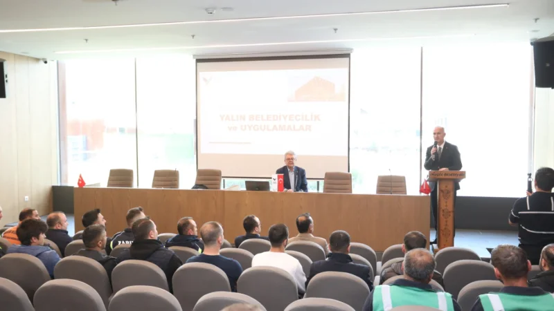 İnegöl Belediyesi'nden Personele 'Yalın Temelleri' Eğitimi
