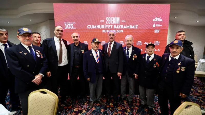 İstanbul'da Cumhuriyet'in 103. Yılında Şehit Yakınları ve Gazilerle Buluşma
