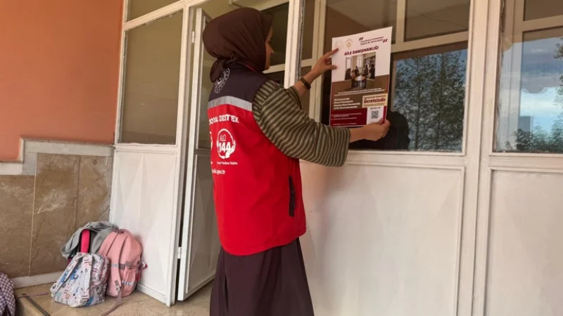 Kahramanmaraş'ta 'Okul Mobil Sosyal Hizmet' Modeli Tanıtıldı