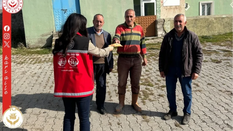 Kars'ın Digor ilçesinde kadına yönelik şiddetle mücadele eğitimi