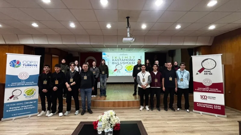 Kastamonu'da Gençler İklim Değişikliği İçin Çözüm Üretti