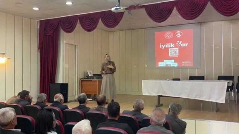 Kilis'te Muhtarlara Sosyal Hizmet ve İyilik Var Platformu Eğitimi