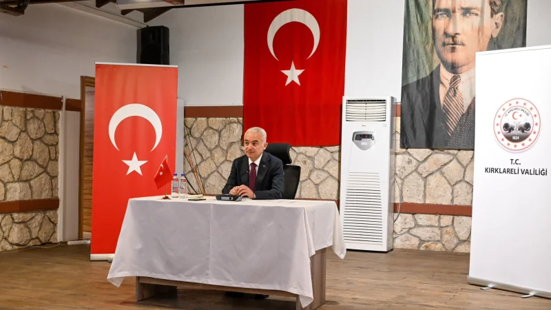 Kırklareli'de İl İdare Şube Başkanları Toplantısı Gerçekleştirildi