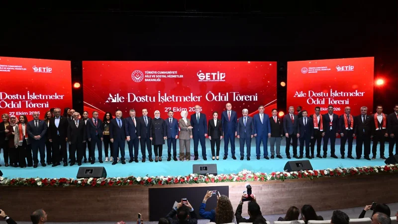 Kocaeli'de 'Aile Dostu İşletmeler' Ödüllendirildi