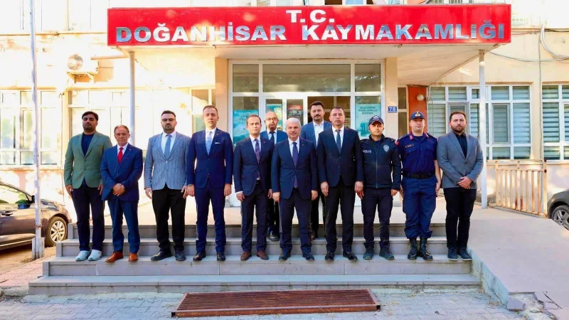 Konya Valisi İbrahim Akın'dan Doğanhisar'a Ziyaret ve Hükümet Konağı İncelemesi