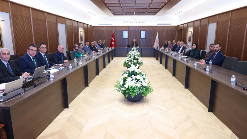 Konya'da İstihdam ve Mesleki Eğitim Politikaları Masaya Yatırıldı