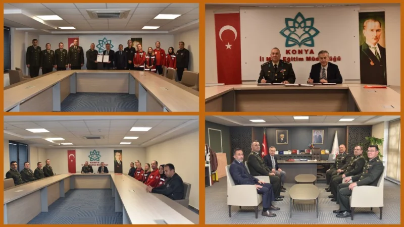 Konya'da MEB AKUB Ekiplerine KBRN Eğitimi İçin İş Birliği Protokolü