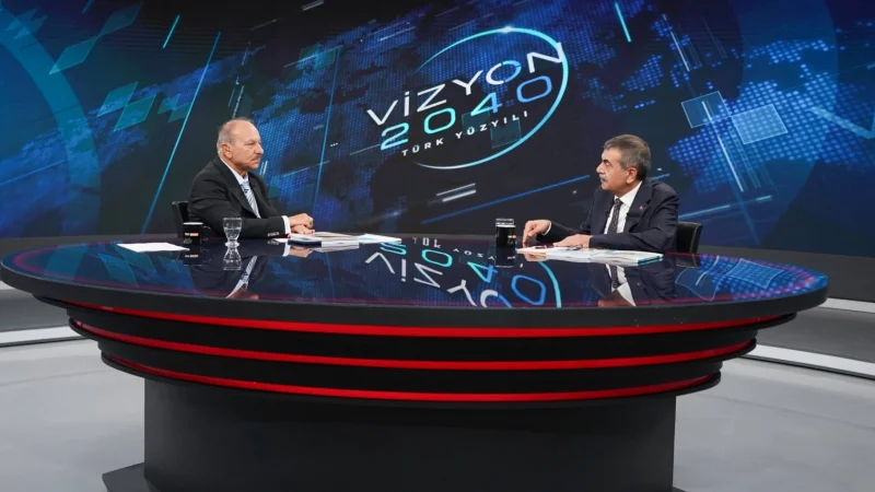 Millî Eğitim Bakanı Yusuf Tekin'den TRT Avaz'da Eğitim ve Vizyon 2040 Açıklamaları
