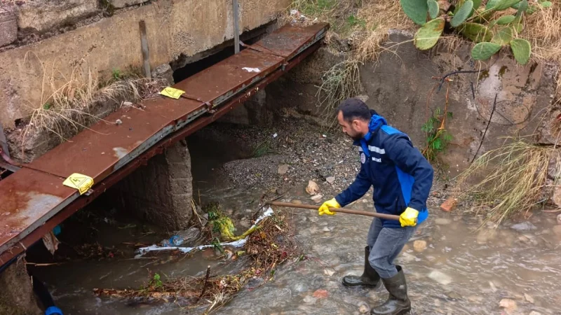 Muğla'da Yoğun Yağış Sonrası Su Taşkınlarına Müdahale Edildi