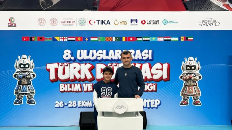 Nevşehirli Öğrenci Uluslararası Bilim Şenliği'nde Şehri Temsil Etti