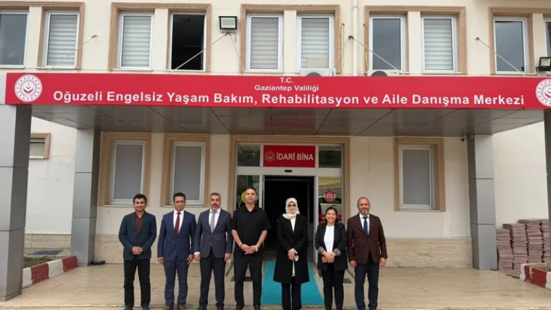 Oğuzeli Engelsiz Yaşam Merkezi'nde Özel Bireylerle Buluşma