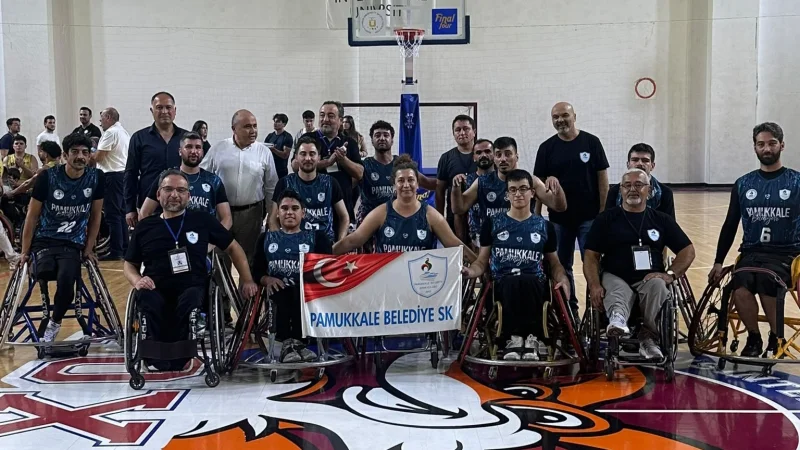 Pamukkale Belediyespor Tekerlekli Sandalye Basketbol Takımı Süper Lig'e Galibiyetle Başladı