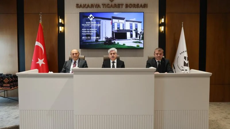 Sakarya Valisi Rahmi Doğan, Ticaret Borsası Meclis Toplantısı'na Katıldı