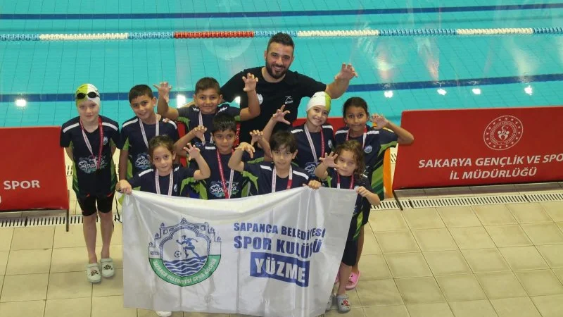 Sapanca Belediyesi Spor Kulübü Yüzücülerinden Yarışlarda Büyük Başarı